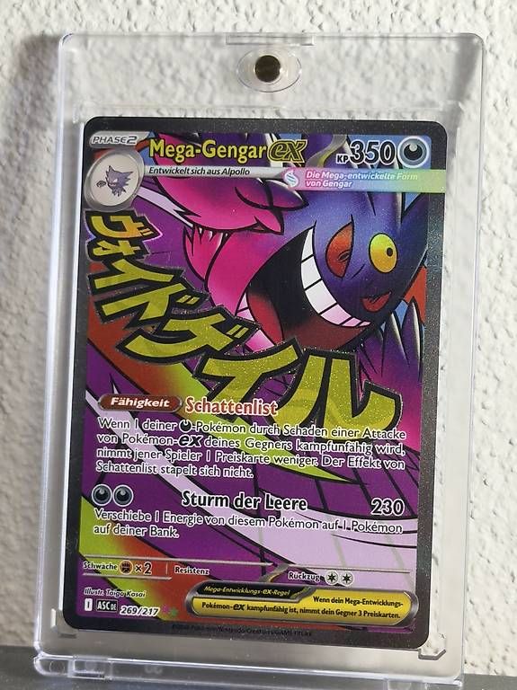 Pokémon Carte collezionabili: Mega-Gengar EX 269/217 NEU mit Case – Nuovo (secondo la descrizione) da Hinwil venduto da Marco22117