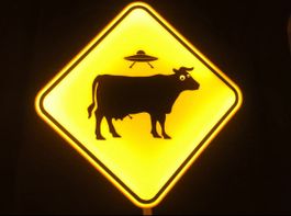 Lampe LightBox LED Panneau Ovni vache usb