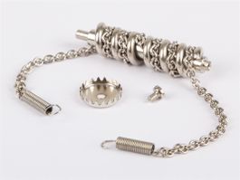 Wilesco - Schnecke mit Kette „Nickel“
