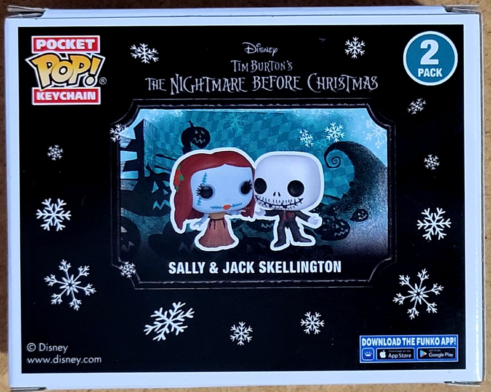 Funko Figurines: Funko Pop Pocket Keychain  Sally & Jack Skellington – Neuf avec emballage d'origine à Montet (Glâne) par KOADA 1