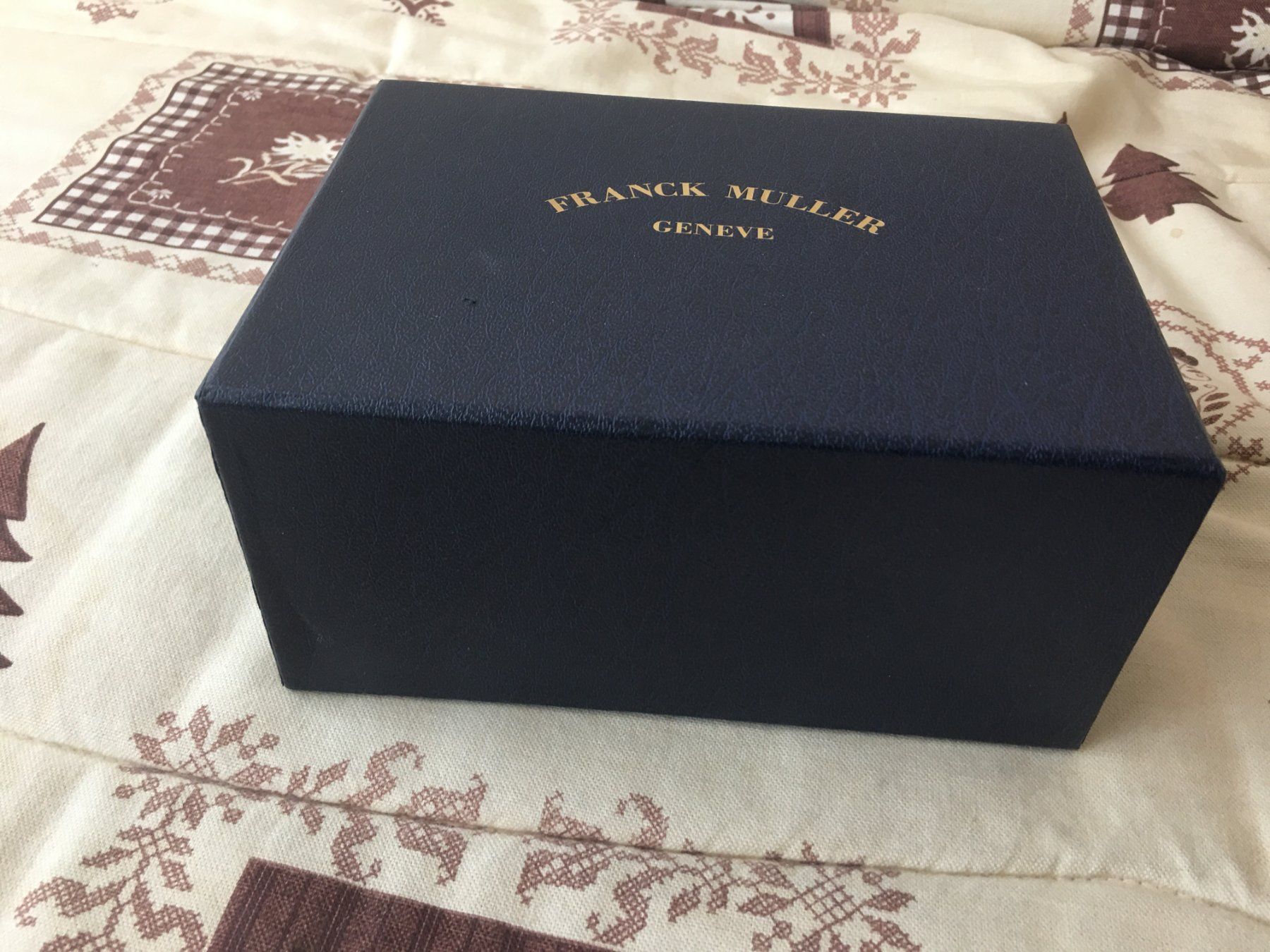 Bucherer Scatole porta orologi: FRANCK MULLER ORIGINAL - CARTON BOX CASE !!! – Usato da Epalinges venduto da dream-watch 3