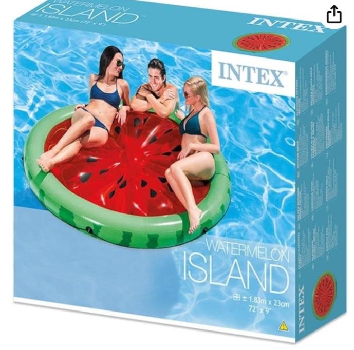 Salvagente: Aufblasbare Wassermelone, Watermelon Island, Intex – Usato da Thun venduto da sunny_667