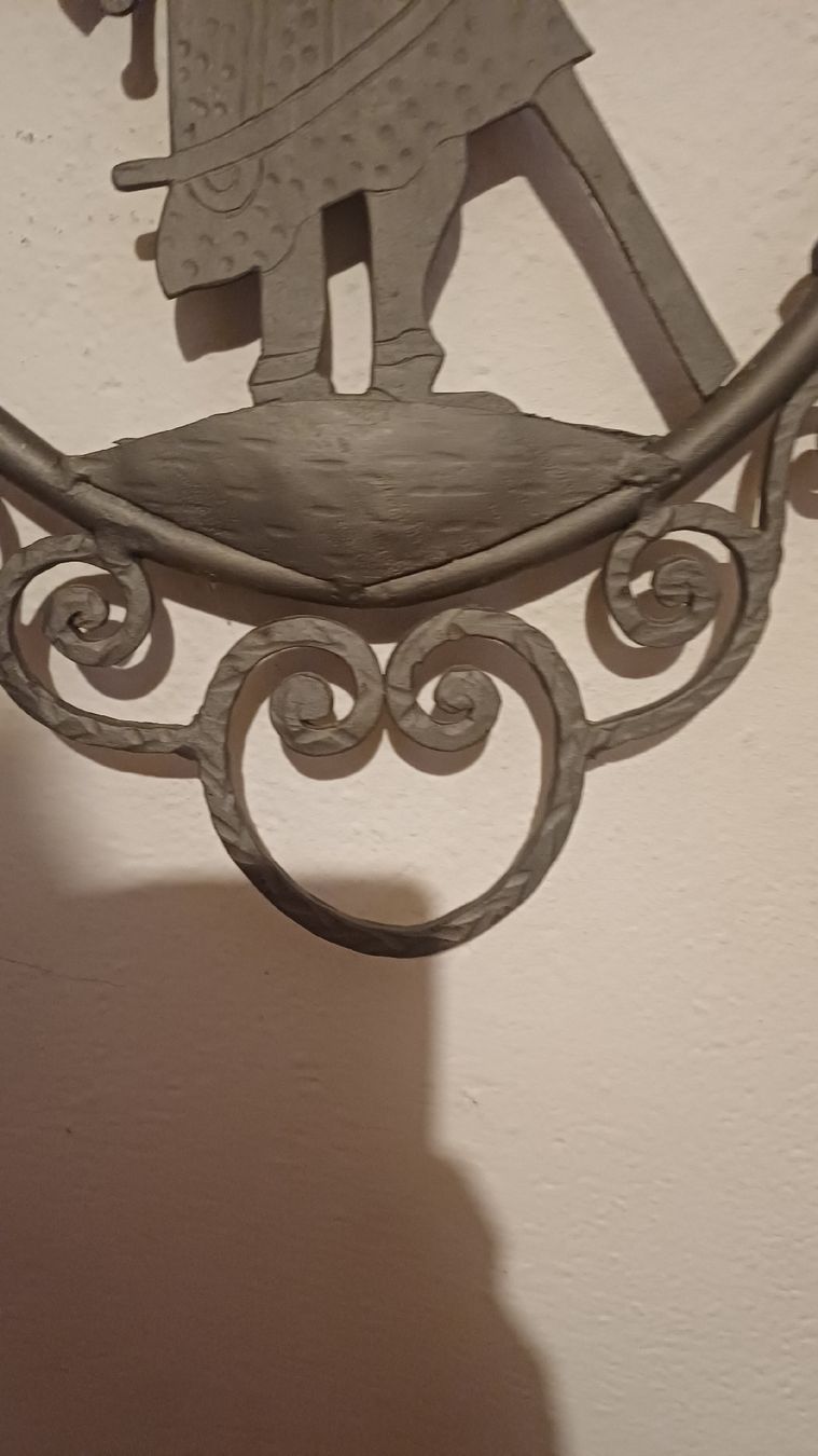 Lampade: Antike geschmiedete Lampe – Usato da Flawil venduto da Naphtali 3