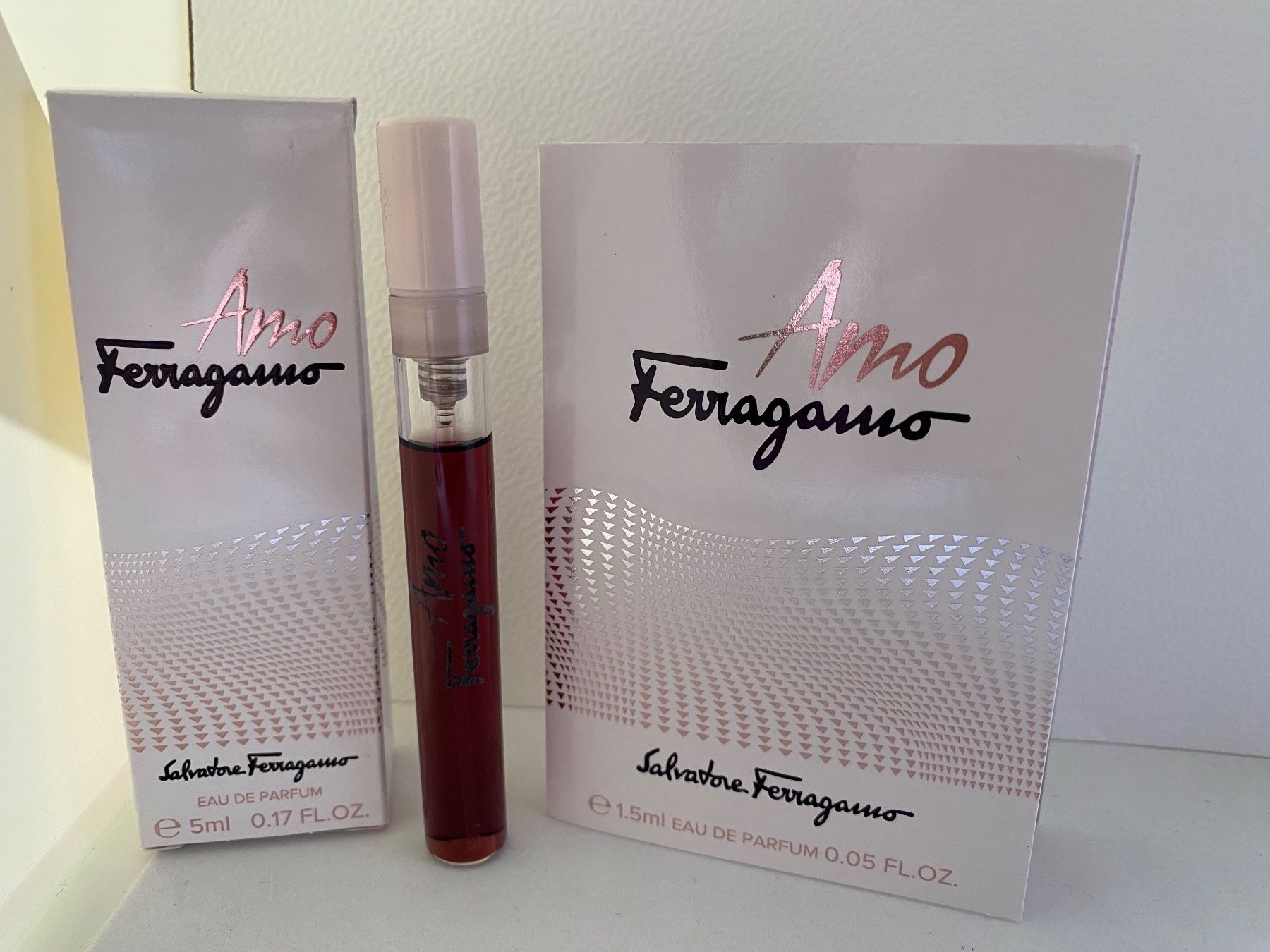 Salvatore Ferragamo Profumi & Eau de Toilette: Miniatures Amo Ferragamo eau de parfum – Nuovo e nell'imballaggio originale da Bouveret venduto da wes_7zll