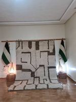 Luxury Handmade Moroccan Rug from the Atlas Mountains
