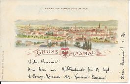 Ansichtskarte Aarau