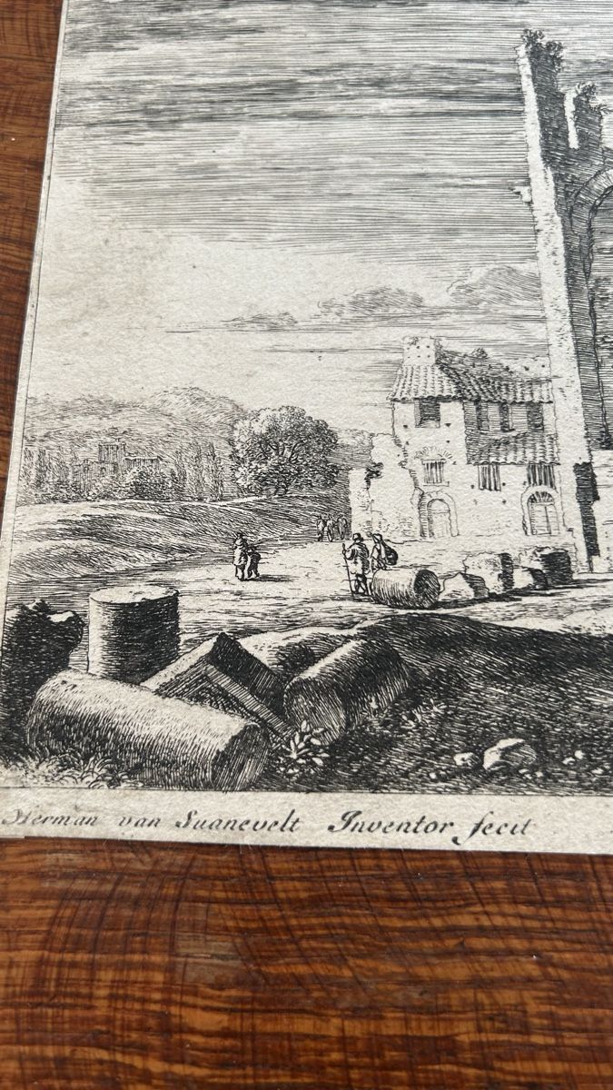 Dipinti: Radierung Hermann van Svanefeldt – Usato da Riedholz venduto da Frettchen63 2