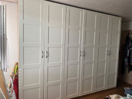 Ikea Pax Schrank 3m lang gebraucht