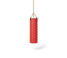 Gufram PUNCH A WALL punching bag / Boxsack