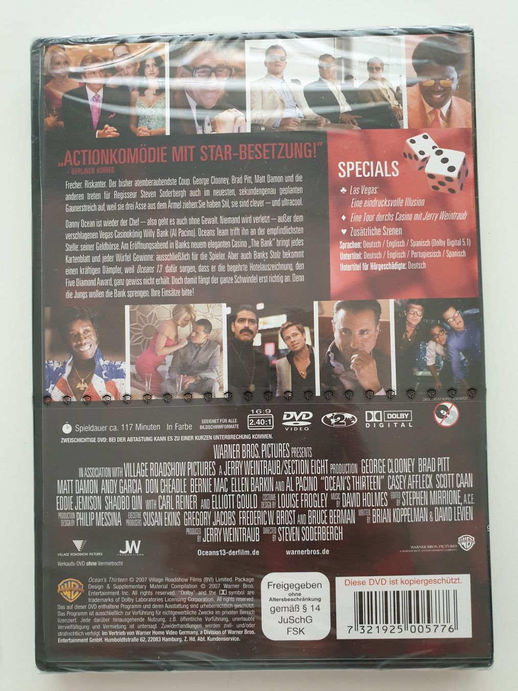 Tutti i DVDs: Ocean's 13 DVD (Neu) – Nuovo e nell'imballaggio originale da Zürich venduto da pau_y8mv 1