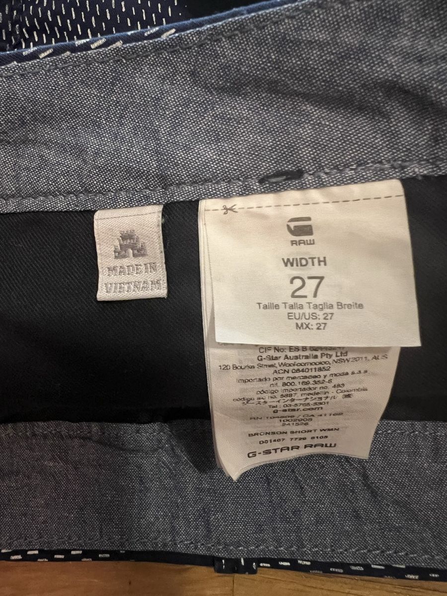 G-Star Pantaloni: G-Star Shorts Gr.27 – Usato da Binz venduto da jousi7 3
