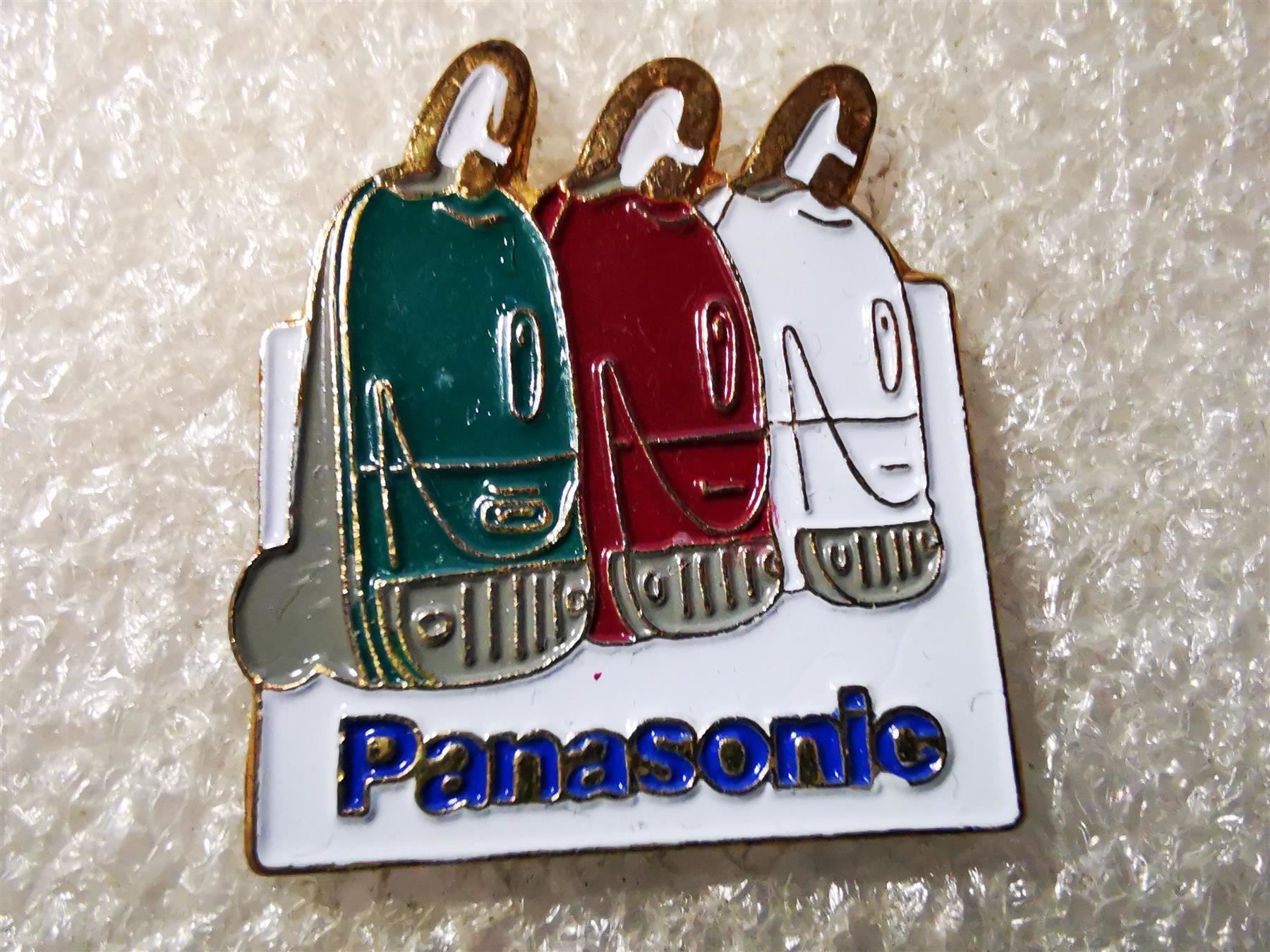 Placchette & Badge: Ansteckpin 55: Panasonic – Usato da Oppligen venduto da Pin-Fall-Shop