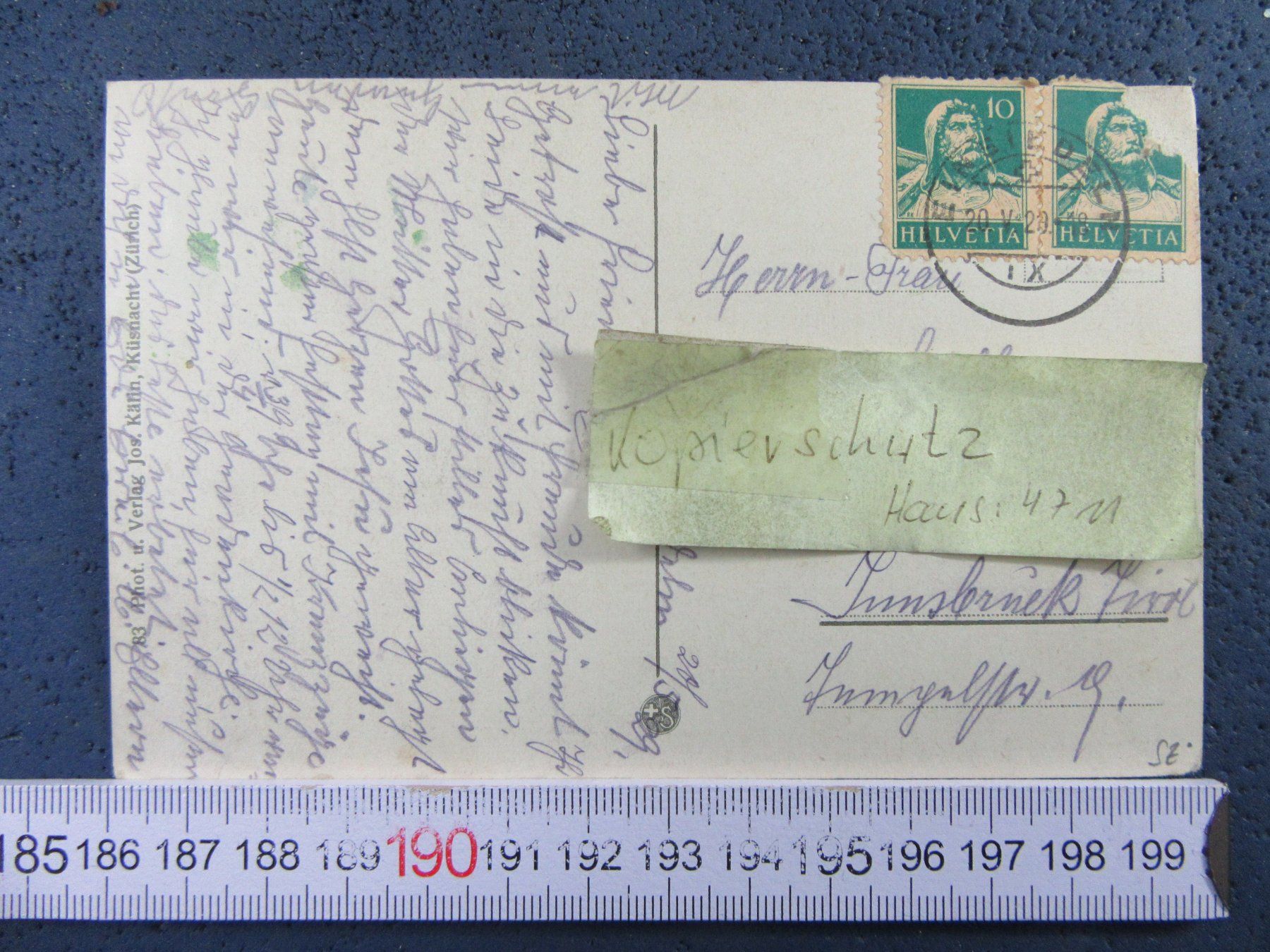 Cartoline postali: EINSIEDELN SZ AK 1929 – Usato da Ettingen venduto da Hausi4711 2