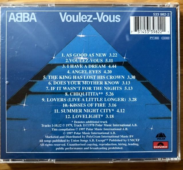 CDs: ABBA Digital Remastered Voulez-Vous CD – Gebraucht aus Wettingen von ABBA-Retro 3