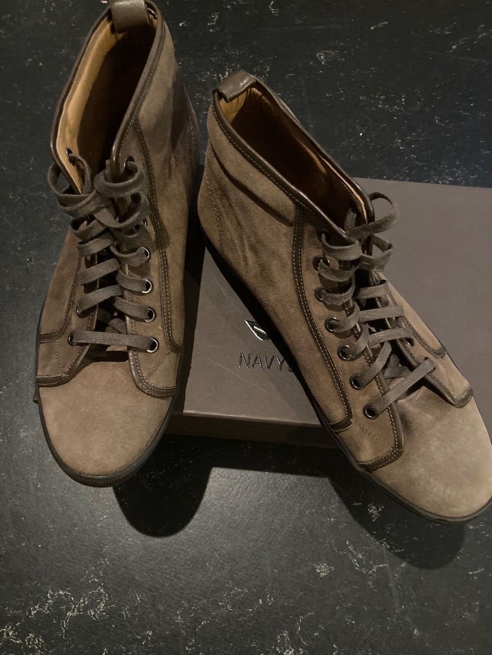 Navyboot Herrenschuhe: Navyboot - Braune Wildleder Schuhe – Neu (gemäss Beschreibung) aus Basel von magot58 3
