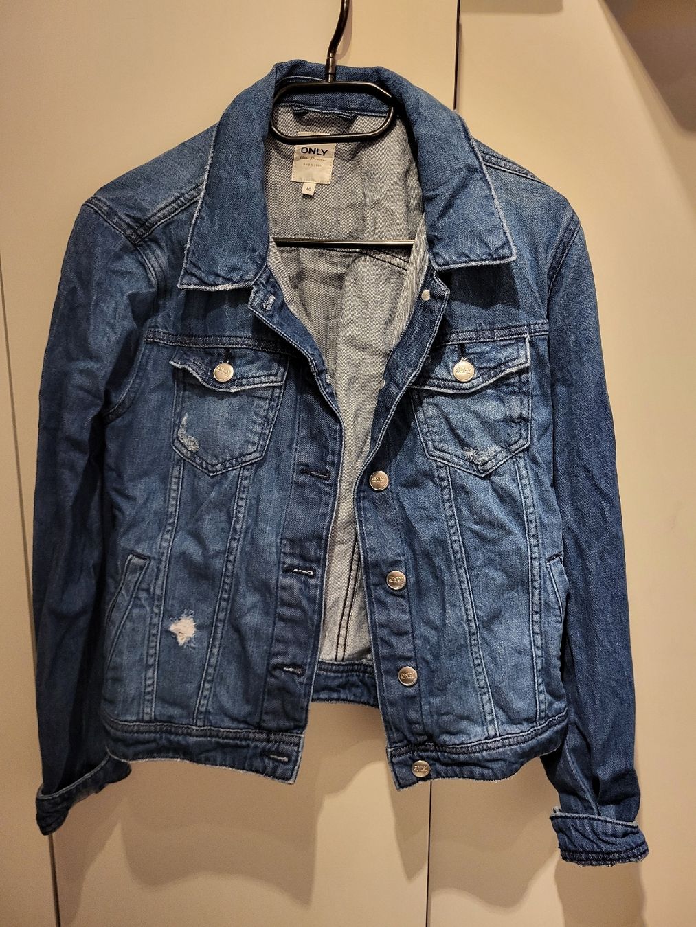Giacche: ONLY Jeansjacke Gr. 40 Übergangsjacke – Nuovo (secondo la descrizione) da Felben-Wellhausen venduto da Brummbaer90