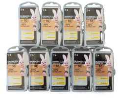 54 Stk. | Duracell Hörgerät - Batterien  | PR70/10 | NEU!