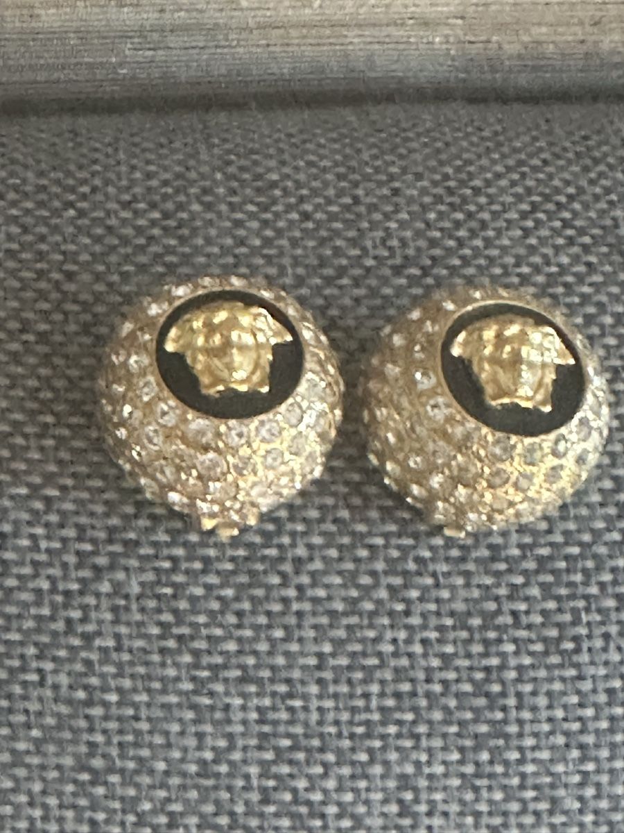 Versace Orecchini pendenti & Orecchini a lobo: Original Gianni Versace Ohrclips – Usato da Diepoldsau venduto da Soleil0425