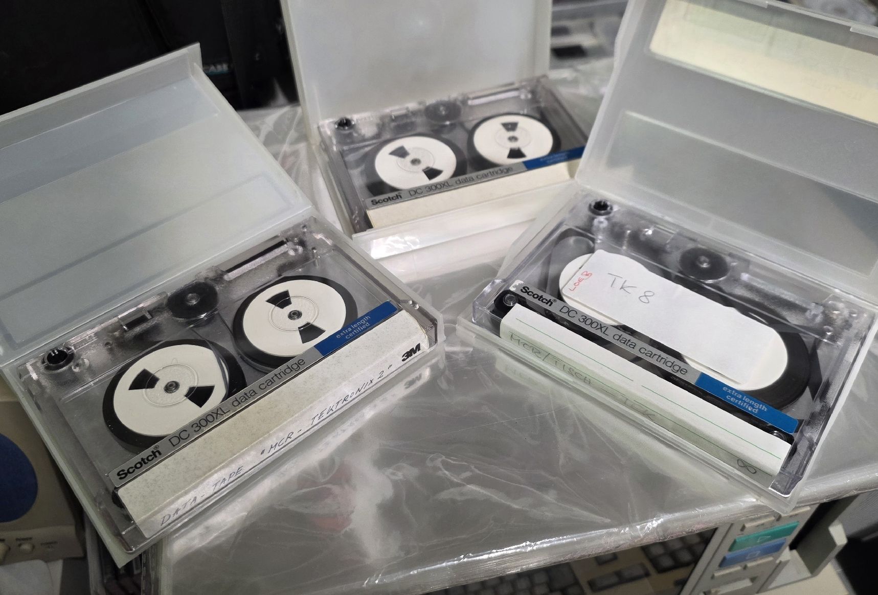 PC: 3 alte Computer Data Cartridges Datenträger – Difettoso da Reinach BL venduto da _MasterK_