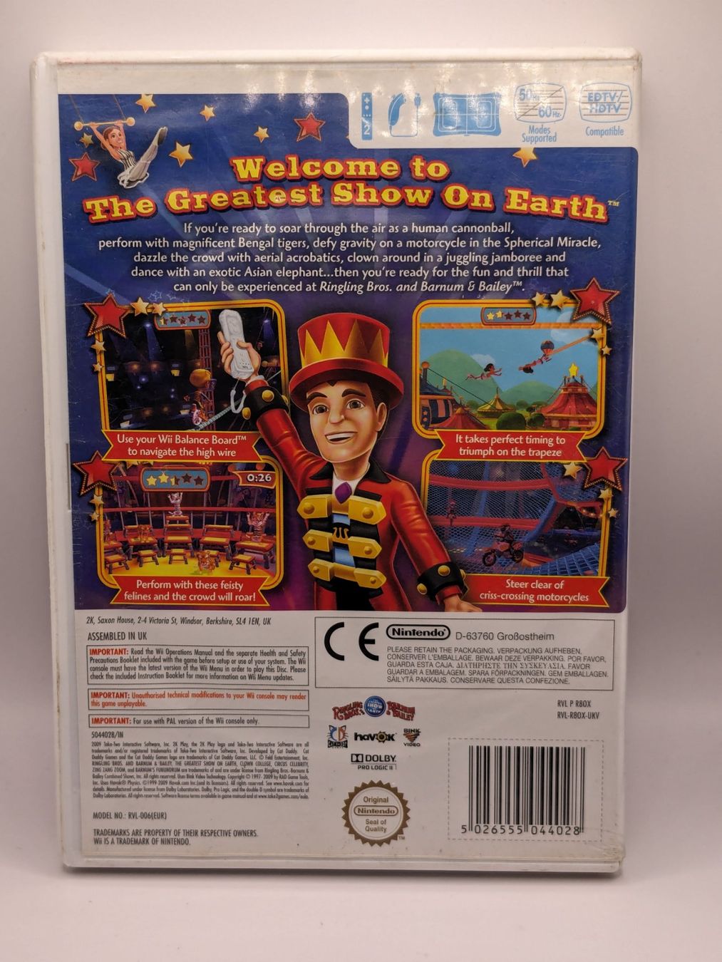 Nintendo Spiele: Ringling Bros It's My Circus - Nintendo Wii Game – Gebraucht aus Hünenberg See von SpecialEditionGaming 2