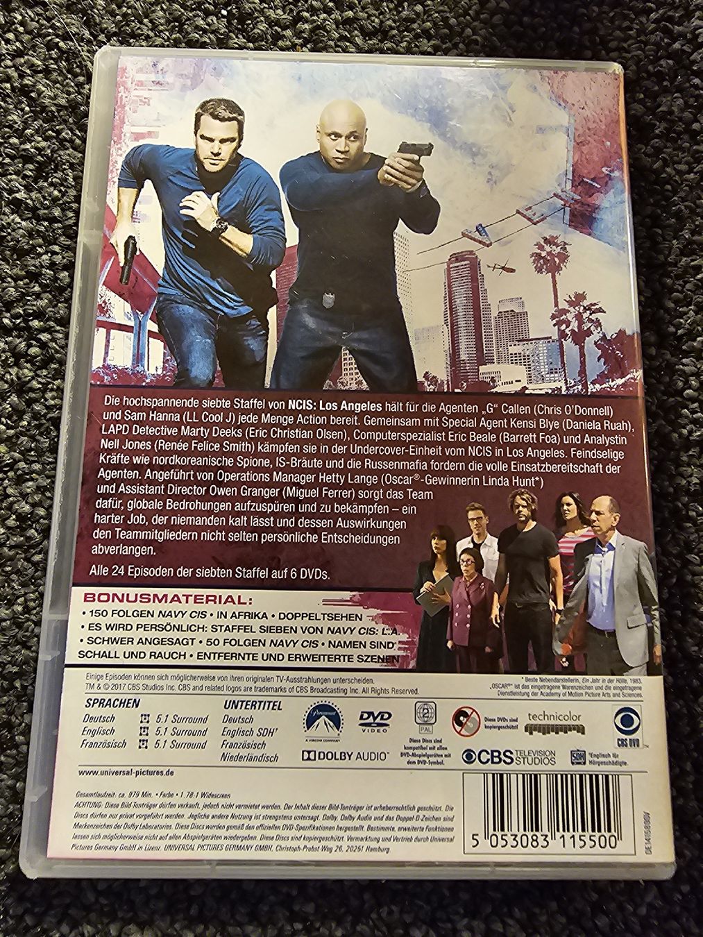 Tutti i DVDs: NCIS: Los Angeles - Staffel 7 – Usato da Ruswil venduto da jan_bxl5 1