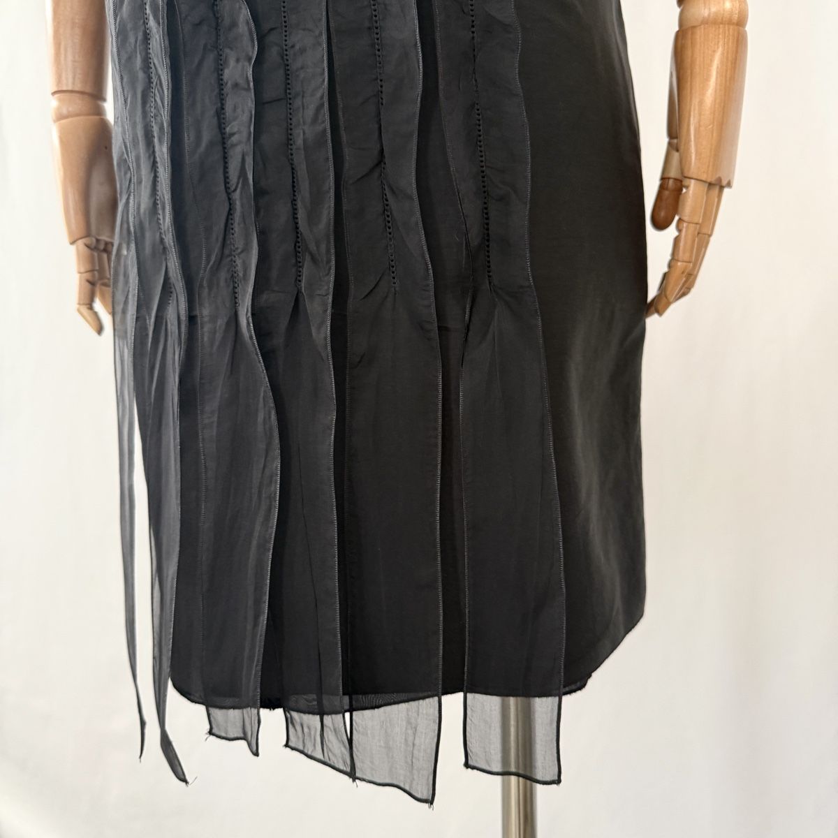 Akris Vestiti: AKRIS Black Silk Dress – Usato da Emmen venduto da Avviivva_Com2023 5