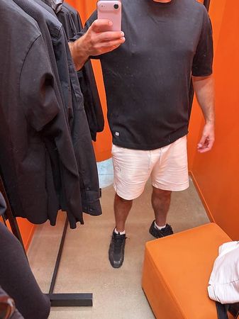 T-shirt in maglia C.P. Company Nera - Nuova