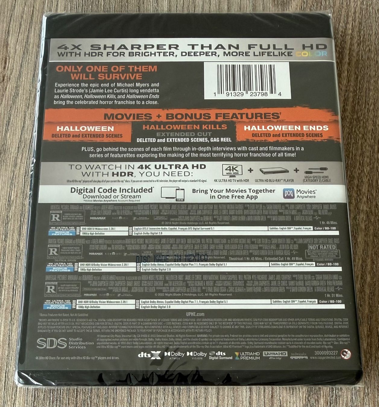 Tutti i DVDs: Halloween Trilogy UHD / 4K (US-Version) – Nuovo e nell'imballaggio originale da Malters venduto da starfighter01 3