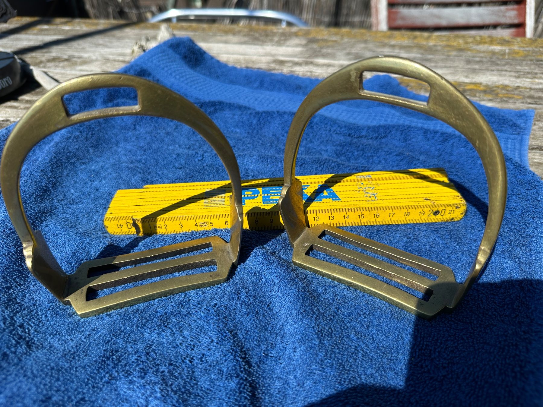 Selle & Accessori: alte Messing Steigbügel – Usato da Zürich venduto da atlantis77 1