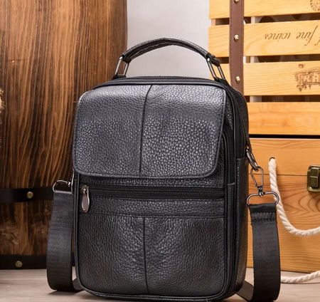 Leder-Herren-Umhängetasche – Stilvoll  und praktisch