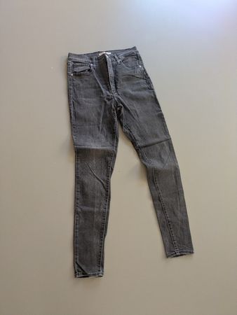 Levi's Jeans Mile High Super Skinny grauschwarz Grösse 32