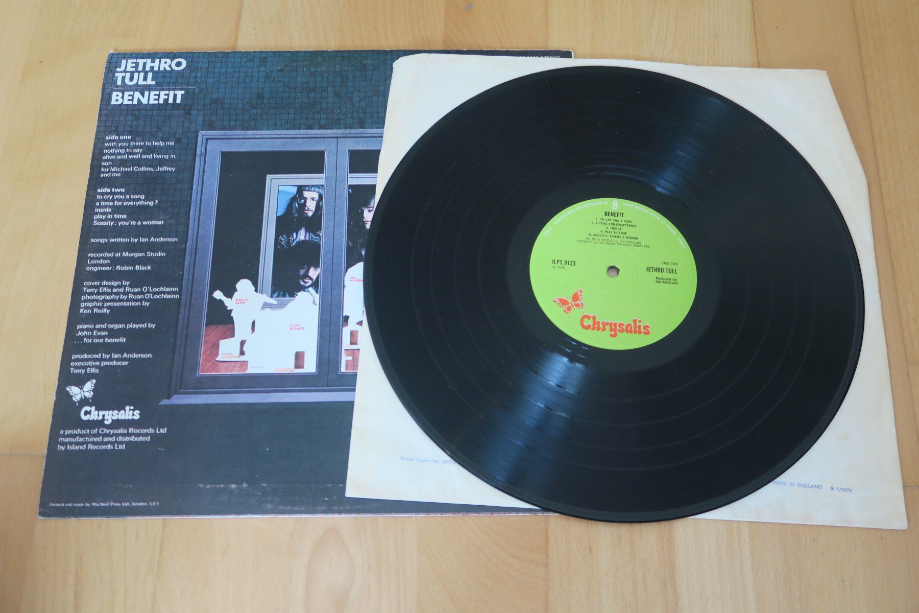 Dischi in vinile: Jethro Tull – Benefit – Usato da Thun venduto da Karibu70 2