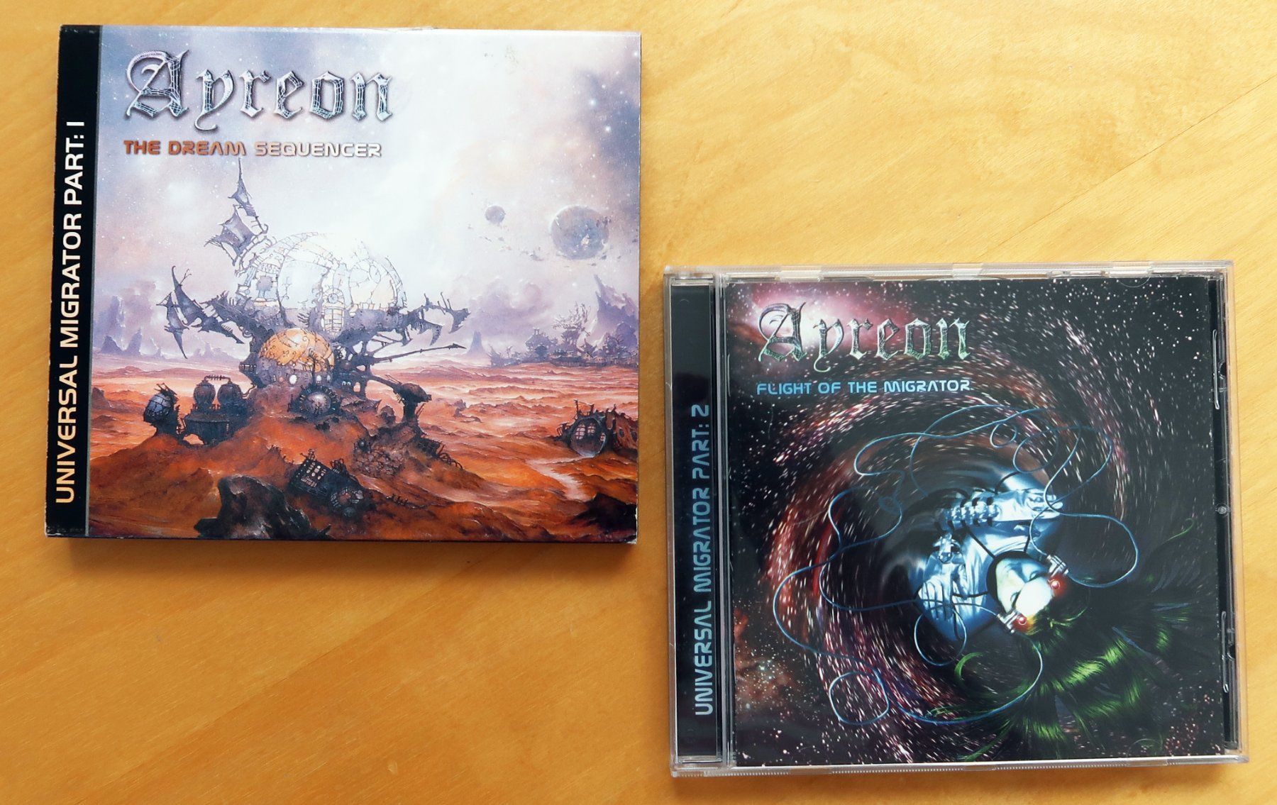 CD: AYREON - UNIVERSAL MIGRATOR PART 1 & 2 (2 CD) – Usato da Hedingen venduto da Studers
