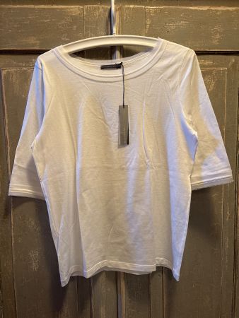 G White SO2023 T-Shirt Manica 3/4 Georgette bianco 48/XL