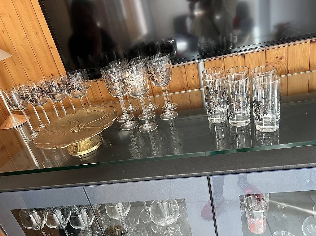Gläser: Luxus Gläser Set von Globus + Leonardo Vase – Gebraucht aus Pratteln von Luxus.Fee 3