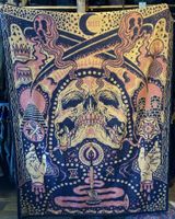 Indigofera blanket  Tarot XIII Wolldecke, neu & ungebraucht