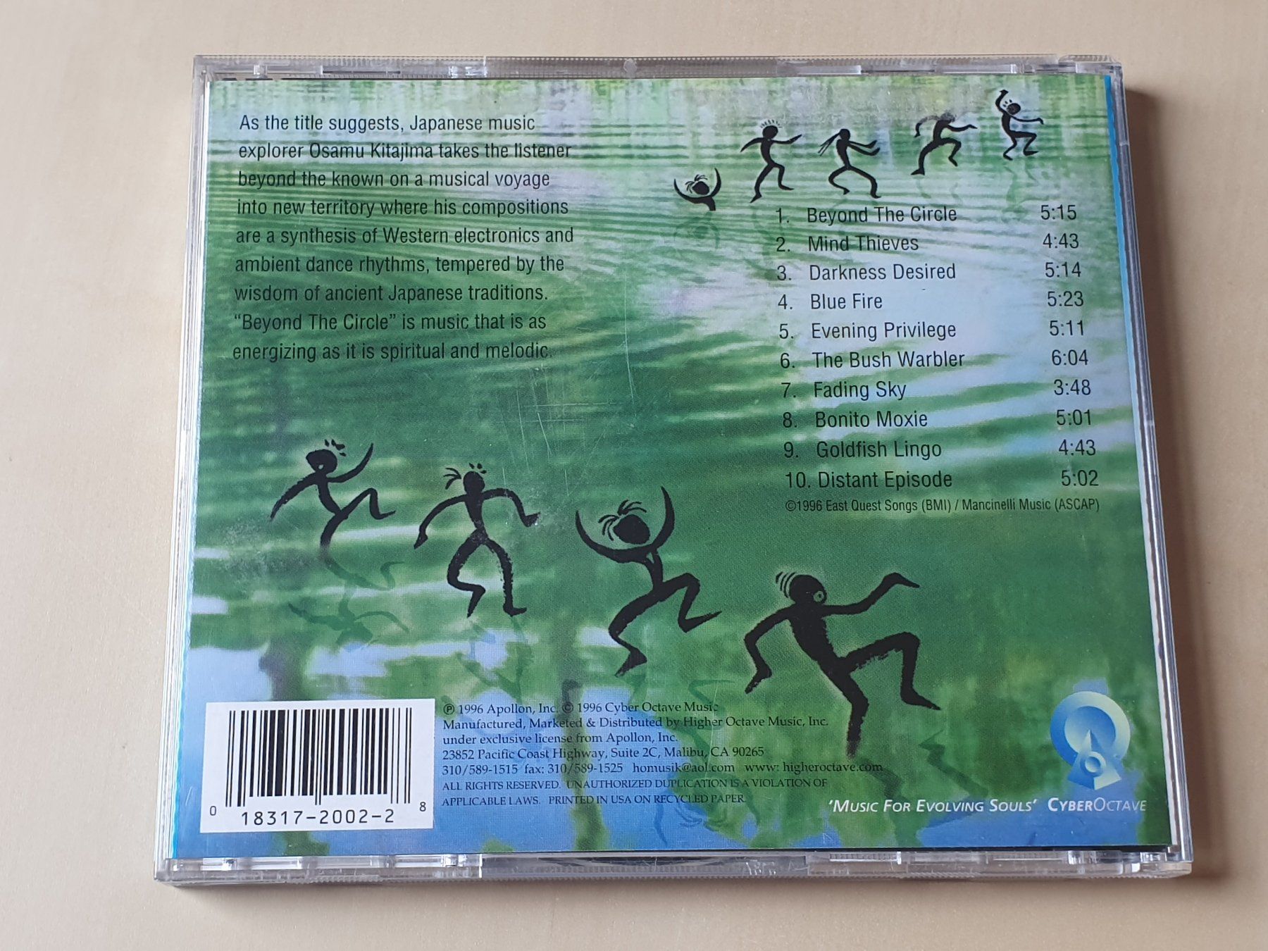 CD: Osamu Kitajima Beyond the Circle – Usato da Stansstad venduto da collectorsshop 1