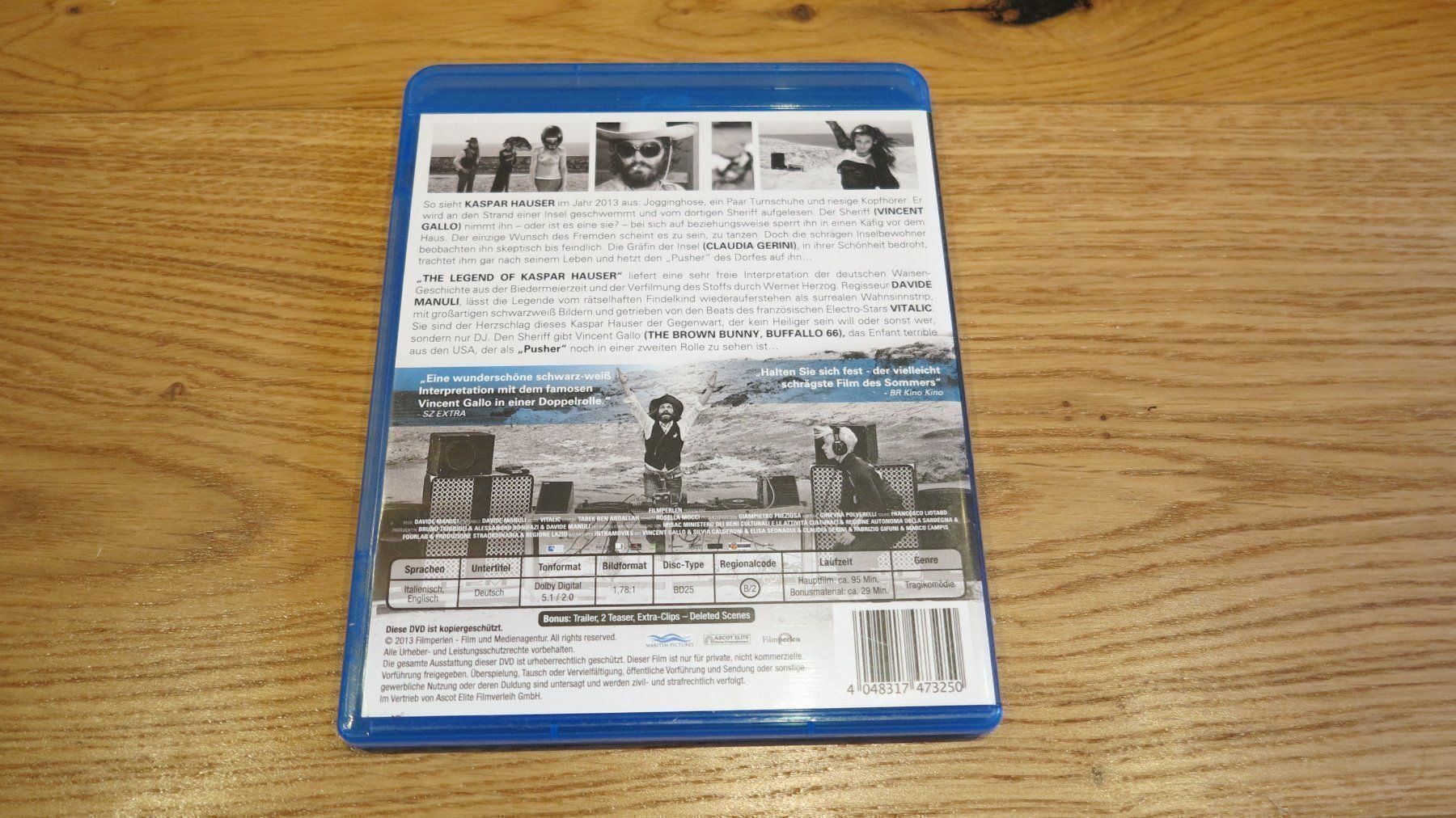 Alle DVDs: The Legend of Kaspar Hauser – Gebraucht aus Bettmeralp von stermei 1
