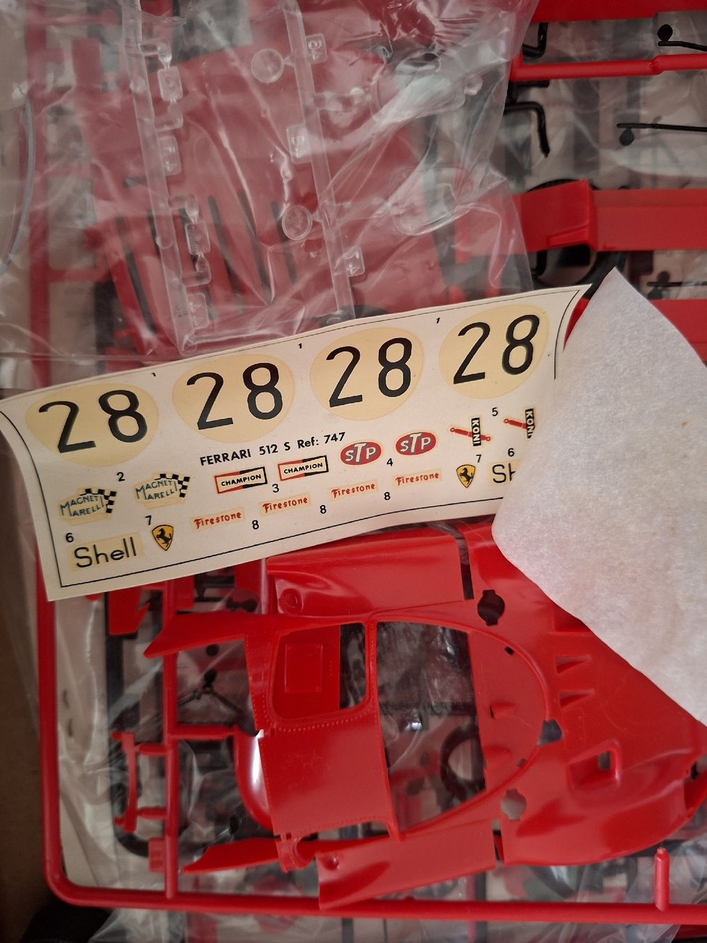 Ferrari Kit di costruzioni: Ferrari 512S Modellbaukasten – Nuovo (secondo la descrizione) da Winznau venduto da Jaguar_01 3