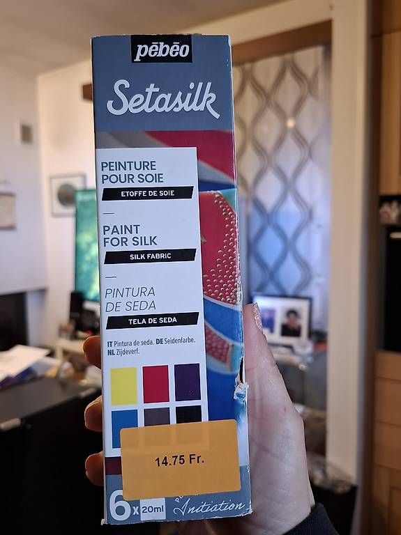 Colori: Pebeo vernice seta professionali set da 6 x 20 ml – Nuovo e nell'imballaggio originale da Coldrerio venduto da camillo71