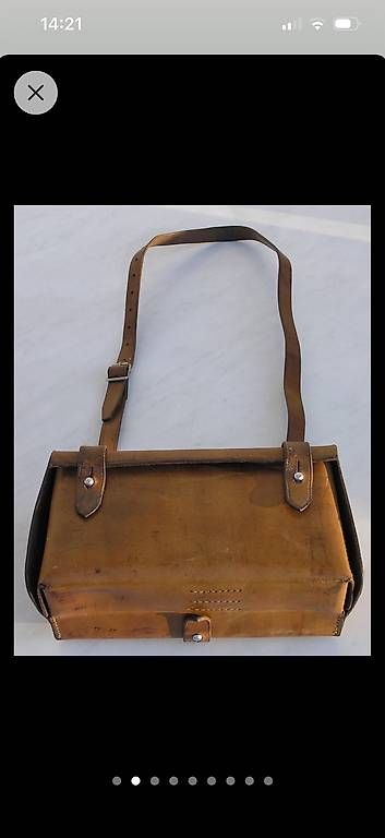 SBB/CFF/FFS Taschen: Ledertasche SBB – Gebraucht aus Kreuzlingen von Taggeckos 1