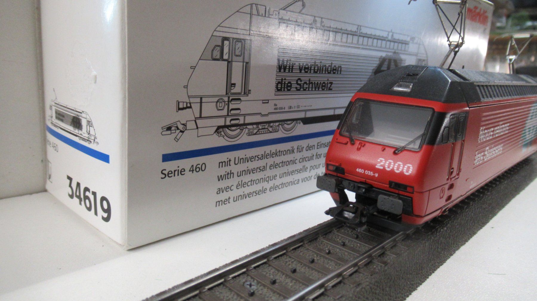 Märklin Modellini di ferrovie: Märklin 460 " Nous relions" Digital MFX – Nuovo (secondo la descrizione) da Martigny venduto da nevada98 1