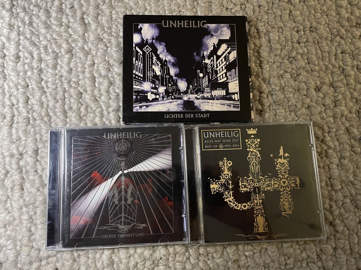 CDs: 3x Unheilig – Neu (gemäss Beschreibung) aus Reinach AG von trigger7811