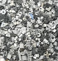 Lego assortiert Weiss Schwarz Grau