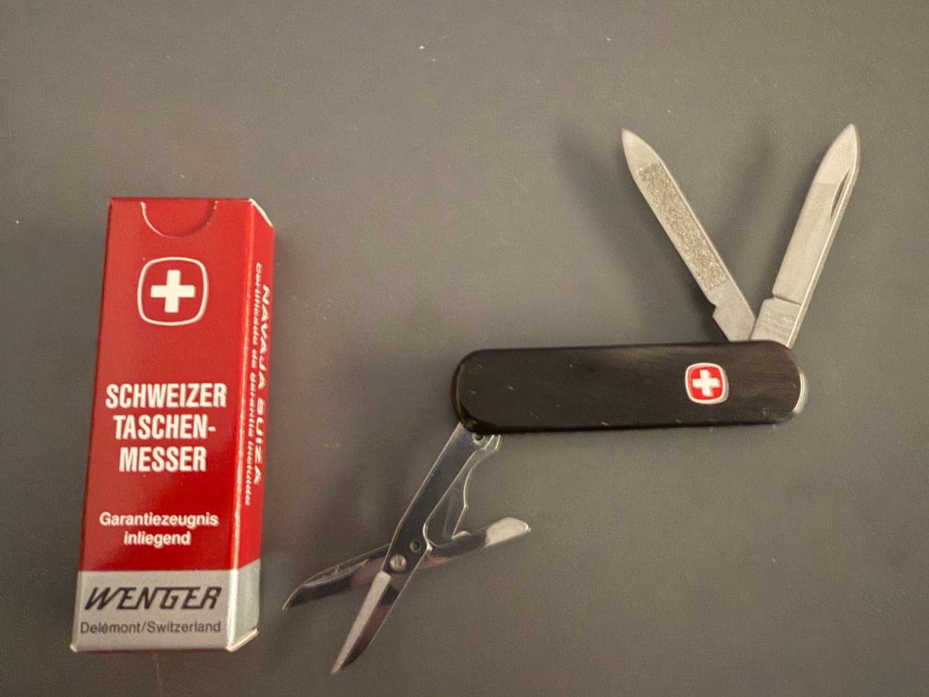 Wenger Coltelli tascabile: Wenger Sackmesser - Referenz 1 92 80 – Nuovo e nell'imballaggio originale da Bönigen venduto da guap12