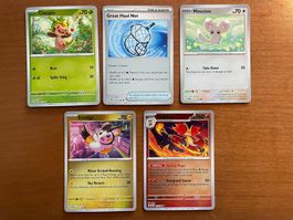 Pokemon Karten Set Reverse (Versand gratis)