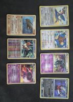Various french Pokemon cards