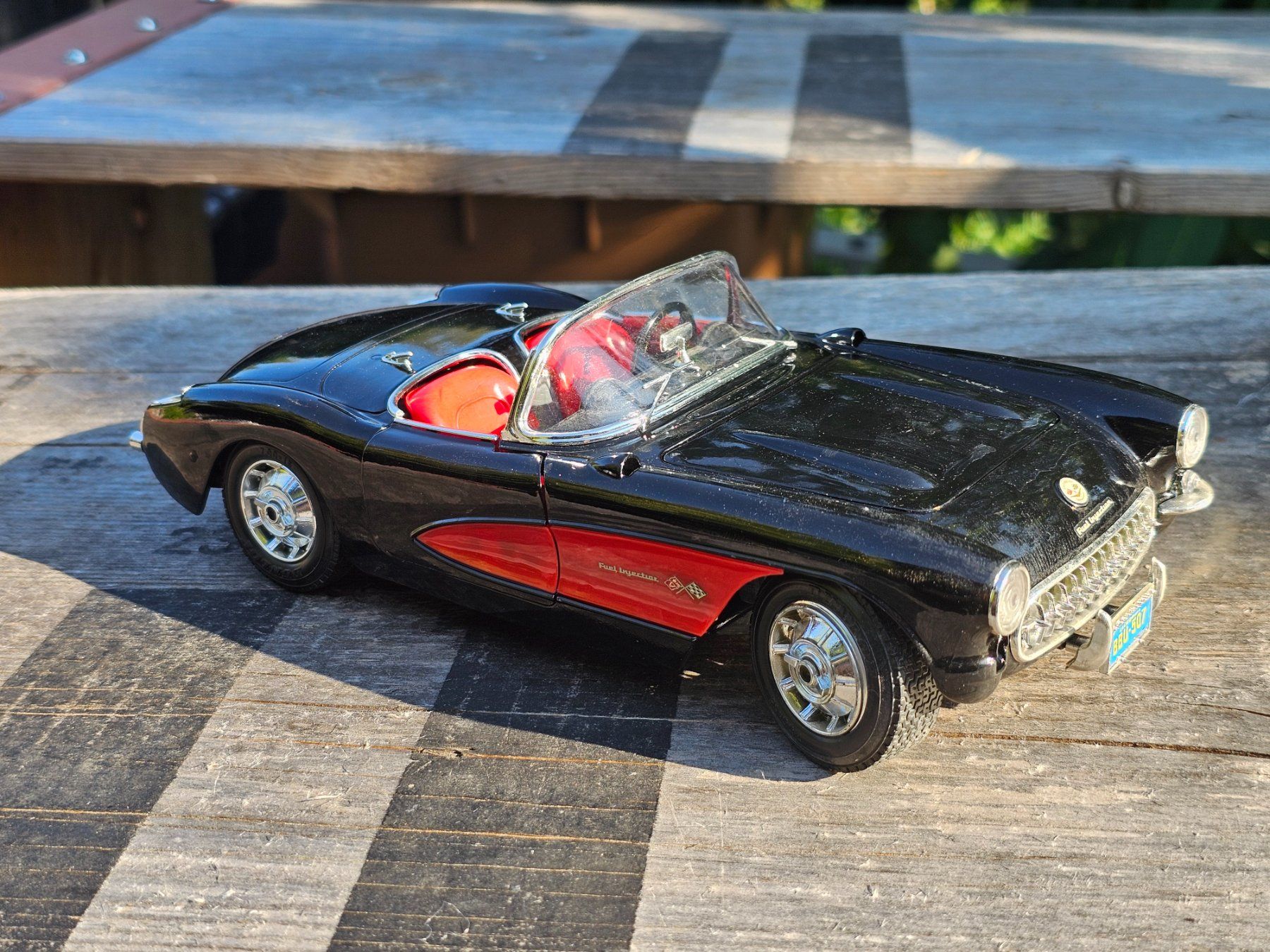 Chevrolet Modellautos: Chevrolet Corvette (1957, 1/18) – Gebraucht aus Meisterschwanden von Hummer21 2