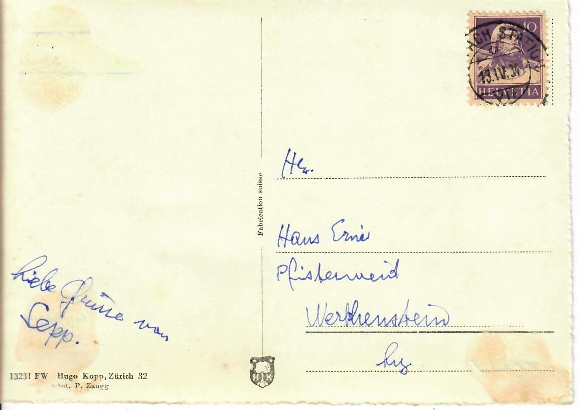 Cartes postales: Werthenstein  1934 – D'occasion à Hochdorf par Ziegel-16 1
