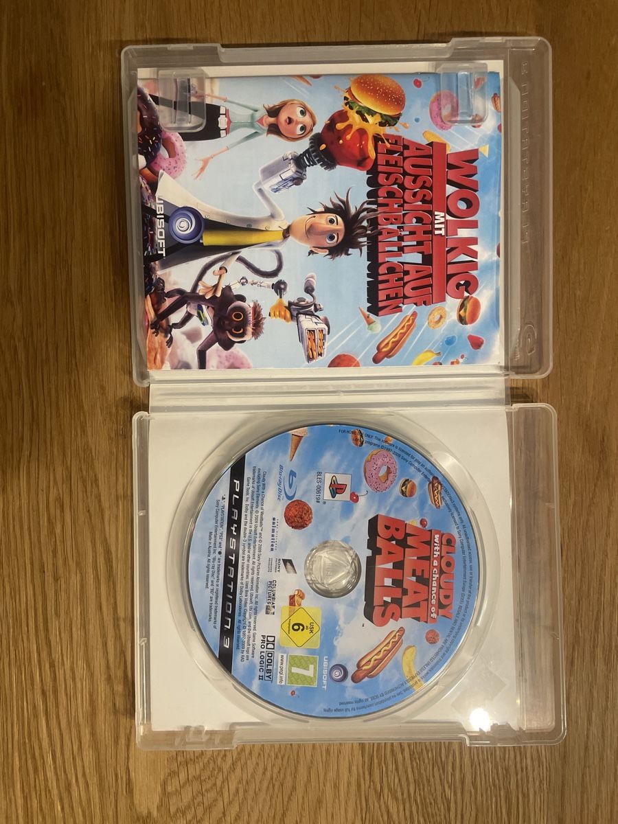Spiele: Wolkig mit Aussicht auf Fleischbällchen Ps3 – Gebraucht aus Hagendorn von masterchieff 2